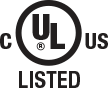 C UL US Listed Logo