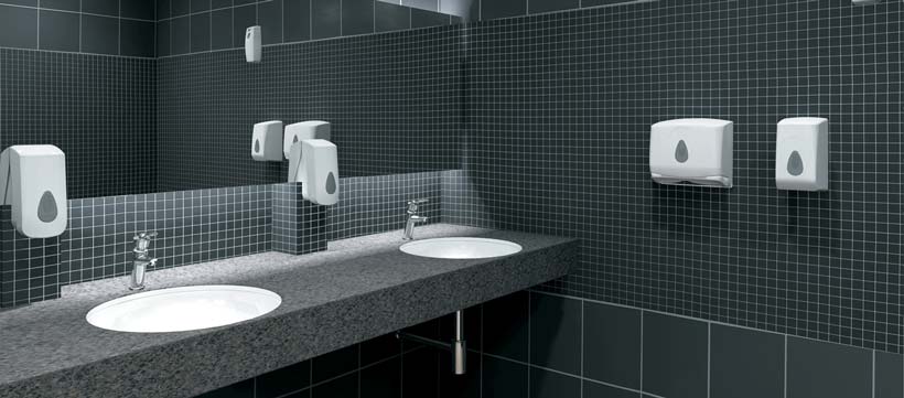 Dispensers for Soap & Paper for commercial applications